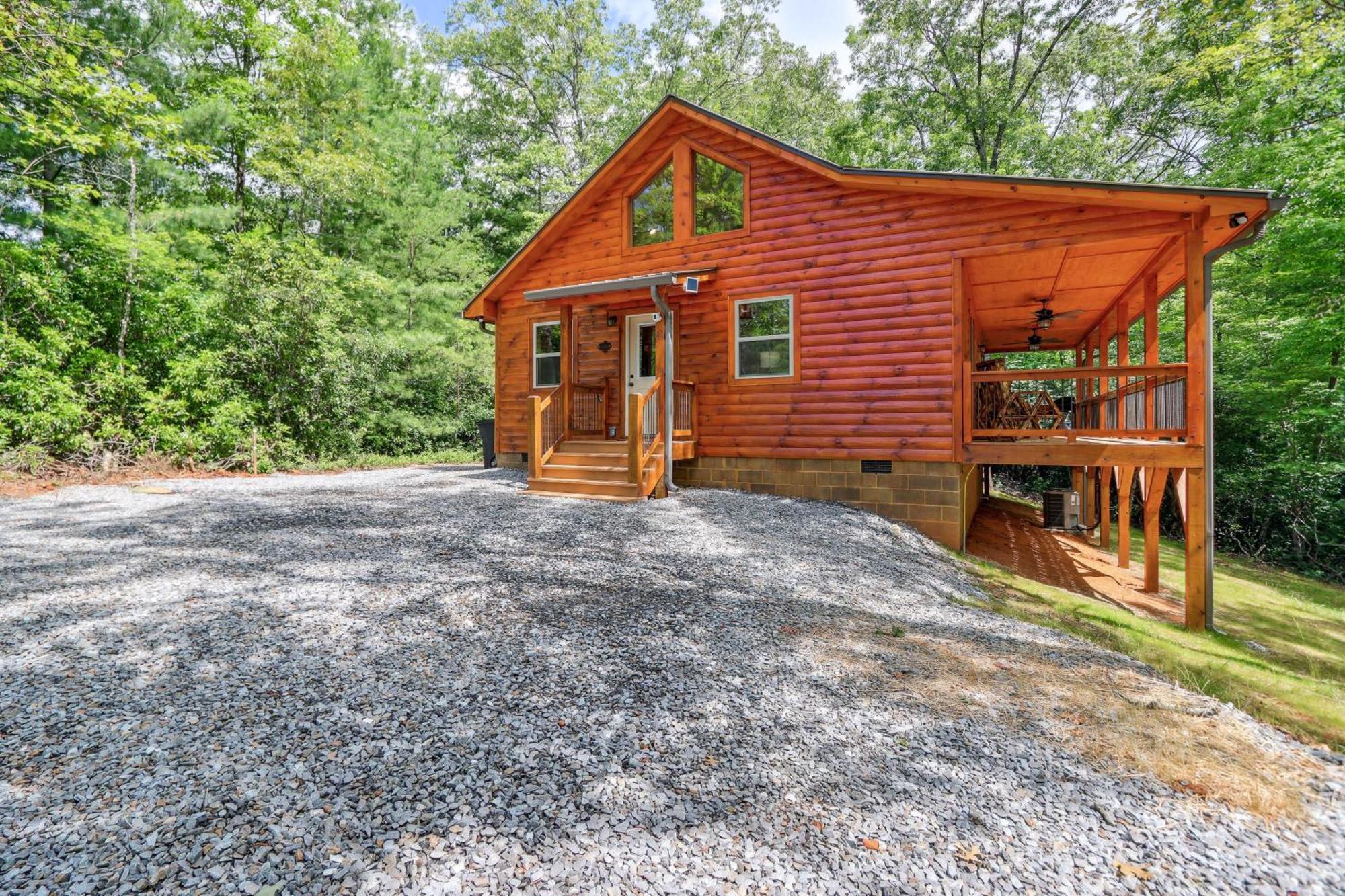 Private Murphy Cabin Rental With Wraparound Porch! Exteriér fotografie